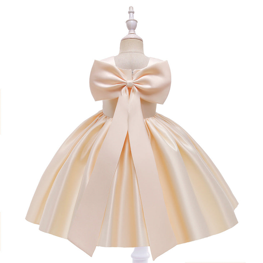 Ball Gown Scoop Sleeveless Flower Girl Dresses with Ruffles