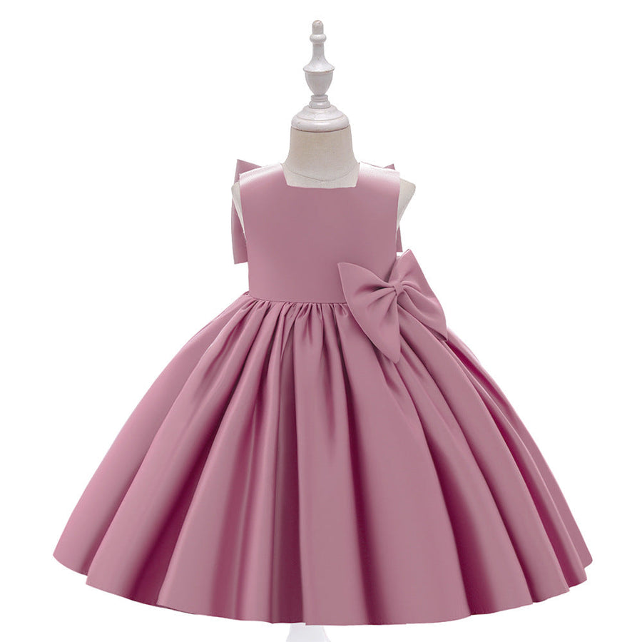 Ball Gown Scoop Sleeveless Flower Girl Dresses with Ruffles