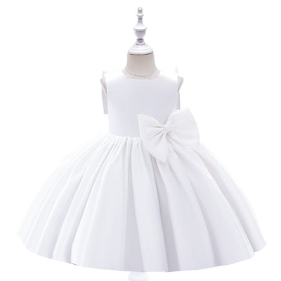 Ball Gown Scoop Sleeveless Flower Girl Dresses with Ruffles