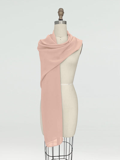 (18x89in.) Chiffon Shawls & Wraps for Women